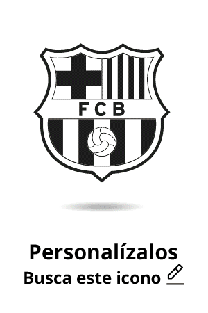 gif equipaciones oficiales portero personalizadas FC Barcelona
