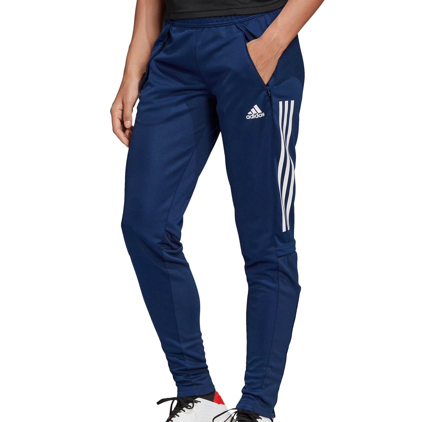 Pantalón adidas Condivo 20 mujer azul marino | futbolmania