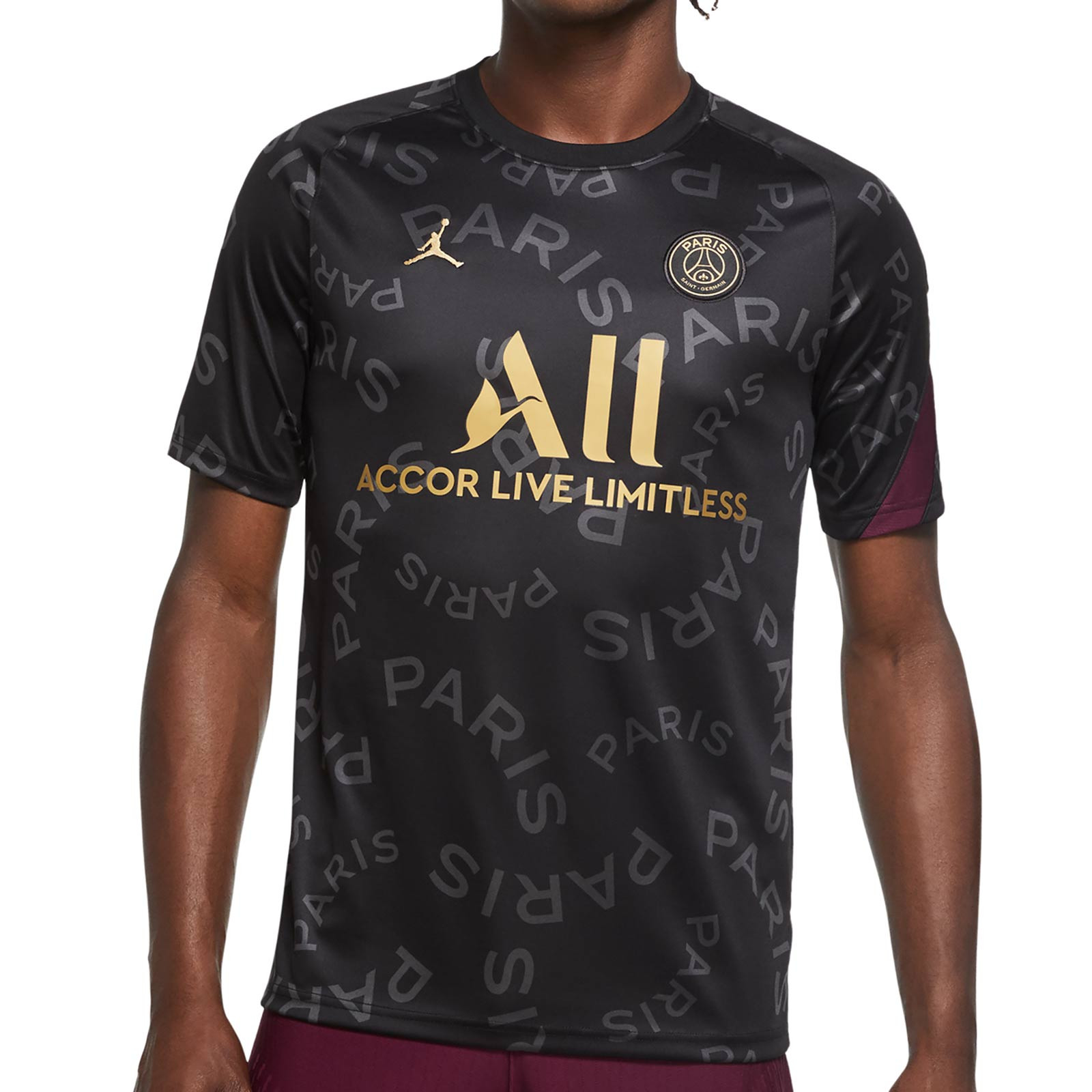Camiseta Nike PSG prematch UCL 2020 2021  futbolmania