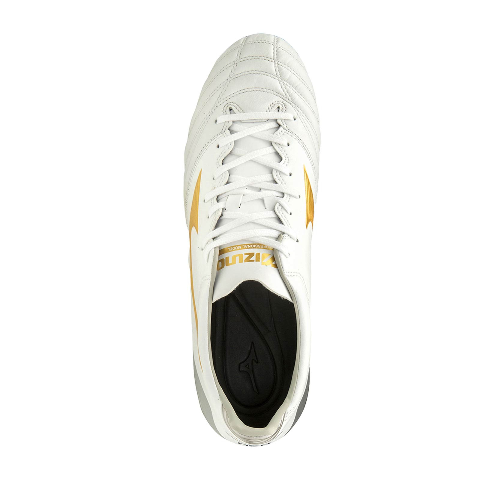 Mizuno Morelia Neo 2 KL MD blancas y doradas | futbolmania