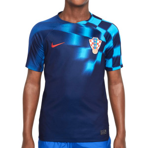 Humilde pavo Prisionero Camiseta Nike 2a Croacia niño 2022 2023 Stadium | futbolmaniaKids