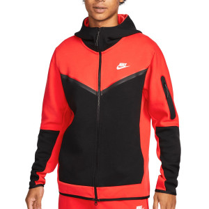 Sudadera nike roja y negra deals