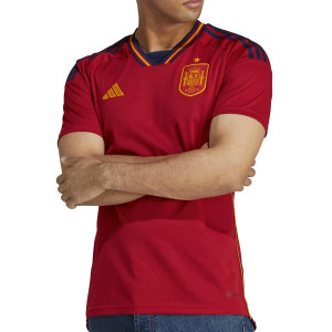 Escritor apoyo Pautas Camiseta adidas España 2022 2023 roja | futbolmania