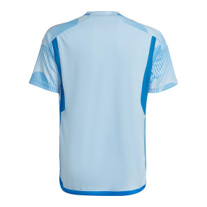 Niño Camiseta España Cesar Fernandez #13 Cielo Azul 2ª Equipación 22-24 La  Camisa