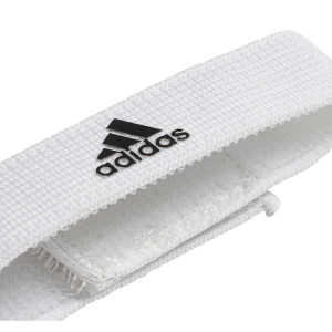 adidas Sujeta Medias Sock Holder White-Black - Fútbol Emotion