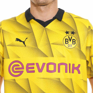 Conjunto Polo del Borussia Dortmund 2023-2024 Amarillo