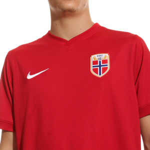Kandiny - Hombre Selección de fútbol de Noruega Camiseta Erling Haaland #23  1ª Equipación Rojo 2021 Chile