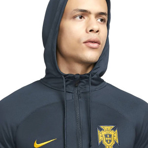Chándal Nike Portugal Dri-Fit Strike Hoodie azul marino