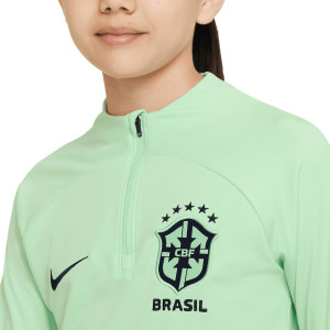 Sudadera Nike Brasil niño entreno Dri-Fit Academy