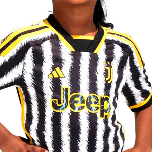 adidas Camiseta Futbol Unisex Niño Local Juventus 23/24 Aeroready negro