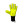 HO Soccer Konstriktor Pro Negative - Guantes de portero HO Soccer corte Negative - amarillo flúor, negros