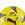 Balón Puma Orbita La Liga 1 2023 2024 talla mini - Balón de fútbol Puma de La Liga española LFP 2023 2024 mini - amarillo