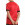 Camiseta Uhlsport Offense 23 niño - Camiseta de manga corta de portero infantil Uhlsport - roja - completa trasera