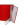 Brazalete de capitán Arquer 36 cm - Brazalete de capitán Comunidad de Madrid - rojo - detalle cierre