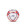Balón Joma Aguila talla 58 cm - Balón de fútbol sala Joma talla 58 cm - blanco, rojo