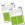 Zastor 50 hojas tácticas A4 fútbol - Blog de 50 hojas tácticas Zastor DIN A4 para fútbol - blancas y verdes - frontal
