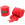 Venda para muñeca Arquer semielástica - Cinta de vendaje semielástica para muñeca Arquer (5 cm x 2,5 m) - roja