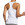 Camiseta de tirantes Nike Pro mujer - Camiseta de tirantes de mujer para fútbol Nike - blanca - trasera
