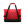 Bolsa de deporte con zapatillero Nike Academy - Bolsa de entrenamiento Nike (48 x 30 x 38) cm - roja - trasera