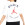Camiseta Nike PSG x Jordan mujer - Camiseta de manga corta de algodón Nike x Jordan Paris Saint-Germain - blanca