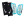 Nike Mercurial Flylite Superlock - Espinilleras de fútbol Nike con mallas de sujeción - azul cian
