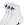Calcetines adidas Performance acolchados 3pp - Pack de 3 calcetines adidas Performance acolchados - blancos