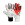 Rinat Nkam AS Jr - Guantes de portero infantiles Rinat corte Negative - rojos, blancos