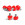 14x tacos goma TPU botas fútbol adidas Studiamonds rojo - 14 uds. tacos recambiables de plástico TPU de 8x6mm + 1x6mm repuesto posición delantera y 4x9mm + 1x9mm repuesto posición trasera para botas de fútbol adidas (excepto World Cup y Kaiser) - rojo translúcido