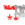 12x tacos TPU estándar Studiamonds rojo + 2 llaves - 12 uds. tacos recambiables de plástico TPU de 8x6mm posición delantera y 4x9mm posición trasera para botas de fútbol con métrica estándar (Nike, Puma, New Balance,...). Incluye 1 llave hexagonal y 1 llave 3 puntas de acero - rojo translúcido