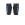 G-Form Youth Vento - Espinilleras de fútbol infantiles G-Form con mallas de sujeción integradas - azules, negras