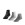 Calcetines tobilleras adidas 3 pares finos - Pack 3 calcetines tobilleros adidas - blanco, gris y negro - trasera