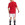 Equipación adidas United niño 2020 2021 - Conjunto infantil 7-14 años primera equipación adidas Manchester United 2020 2021 - roja y blanca - trasera