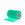 Prowrap Premier Sock 7,5cm x 4,5m - Esparadrapo sujeta espinilleras Prowrap (7,5 cm x 4,5 m) - verde turquesa - lateral
