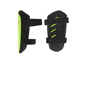 Puma Ultra Light Strap - Espinilleras de fútbol Puma con cintas de velcro - amarillas