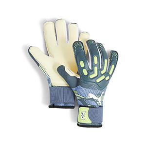 Puma Future Pro Hybrid - Guantes de portero Puma corte híbrido - grises