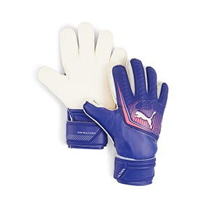 Puma Ultra Match Protect Jr RC - Guantes de portero infantiles Puma corte Regular - púrpuras