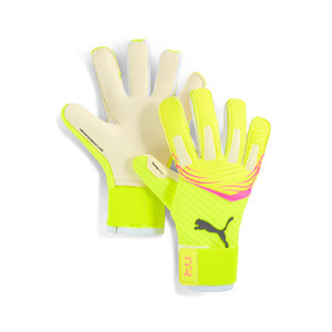 Puma Future Pro Hybrid - Guantes de portero Puma corte híbrido - amarillos