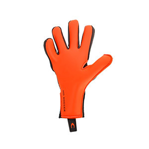 HO Soccer Phenomenon Magnetic 2 - Guantes de portero profesionales HO Soccer corte Negative - negros y naranjas
