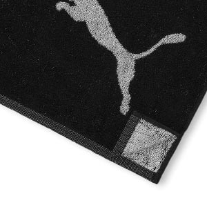 Toalla Puma Training grande - Toalla deportiva Puma (70 cm x 140 cm) - negra