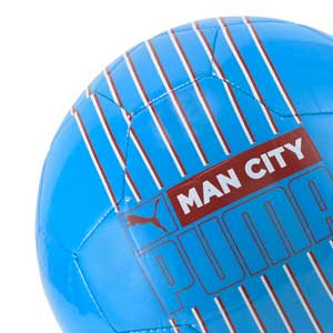 Balón Puma Manchester City ftbl Core talla 5 - Balón de fútbol Puma del Manchester City FC talla 5 - azul celeste