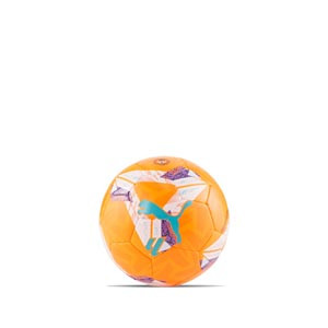 Balón Puma Orbita La Liga 1 24 25 talla mini - Balón de fútbol Puma de La Liga Española 2024 2025 talla mini - naranja