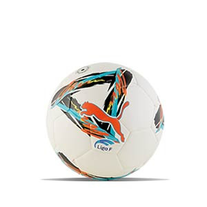 Balón Puma Orbita Liga F 2024 2025 Hybrid talla 4 - Balón de fútbol Puma de la Liga Femenina talla 4 - blanco