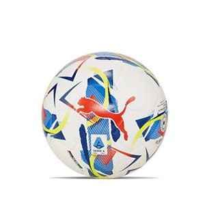 Balón Puma Orbita Serie A 2024 2025 Hybrid talla 5 - Balón de fútbol Puma de la liga Italiana Serie A 2024 2025 talla 5 - blanco