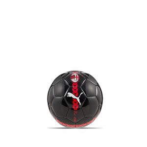 Balón Puma Milan Pre-Match talla mini - Balón de fútbol prepartido Puma del AC Milan en talla mini - negro