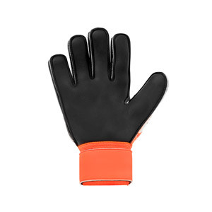 Uhlsport Soft Resist+ Flex Frame - Guantes de portero con protecciones Uhlsport resistentes a la abrasión - naranjas, negros