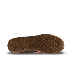 Puma Vitoria IT Jr - Zapatillas de fútbol sala infantiles Puma suela lisa IT - negras