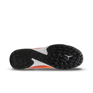 Puma Pressing IV TT - Zapatillas de fútbol multitaco Puma TT suela turf - naranjas