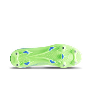Puma Ultra 5 Play MxSG - Botas de fútbol Puma MxSG para césped natural blando - verde claro