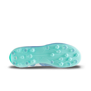 Puma Future 7 Match MG Jr - Botas de fútbol infantiles Puma MG para césped artificial - azules