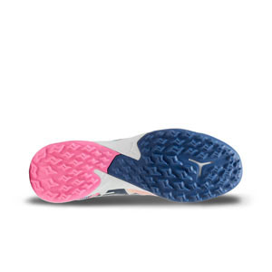 Puma Future 7 Match Volume Up TT - Zapatillas de fútbol multitaco Puma TT suela turf - blancas